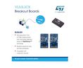 VL53L3CX Time-of-Flight Distance Sensor Breakout Boards, Set of 2 Pieces
